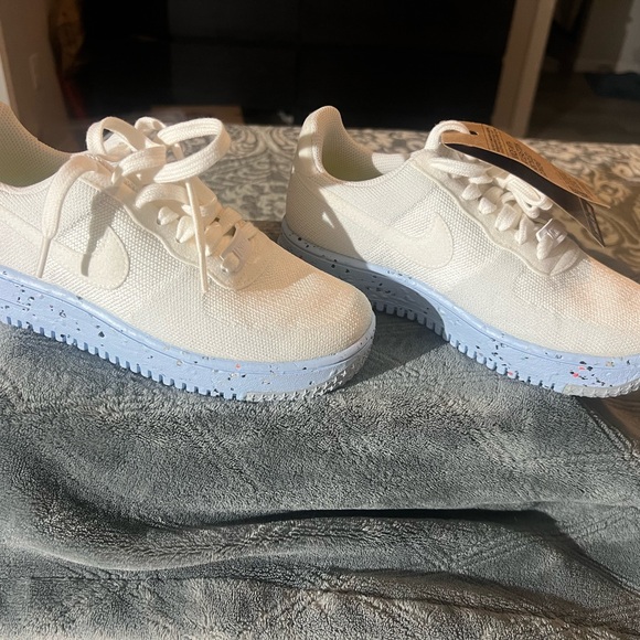 Nike White and Pure Platinum Sneakers - Picture 5 of 5